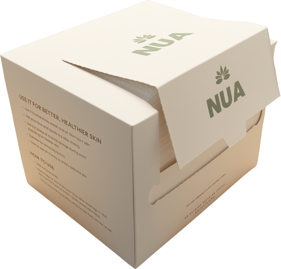 Кърпи за лицe NUA (50 броя)